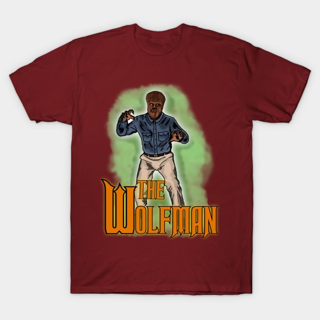 The Wolfman T-Shirt by TL Bugg